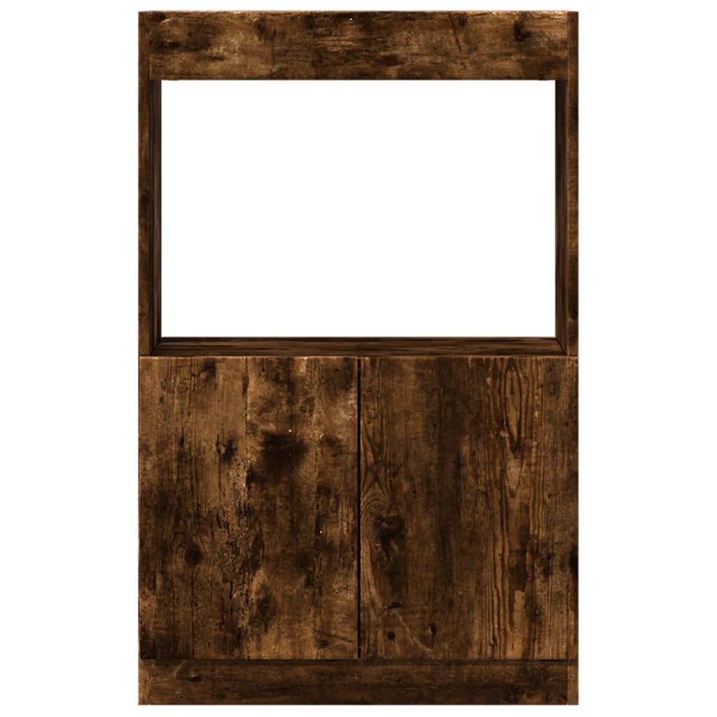 Visoka komoda boja hrasta 63x33x100 cm od konstruiranog drva