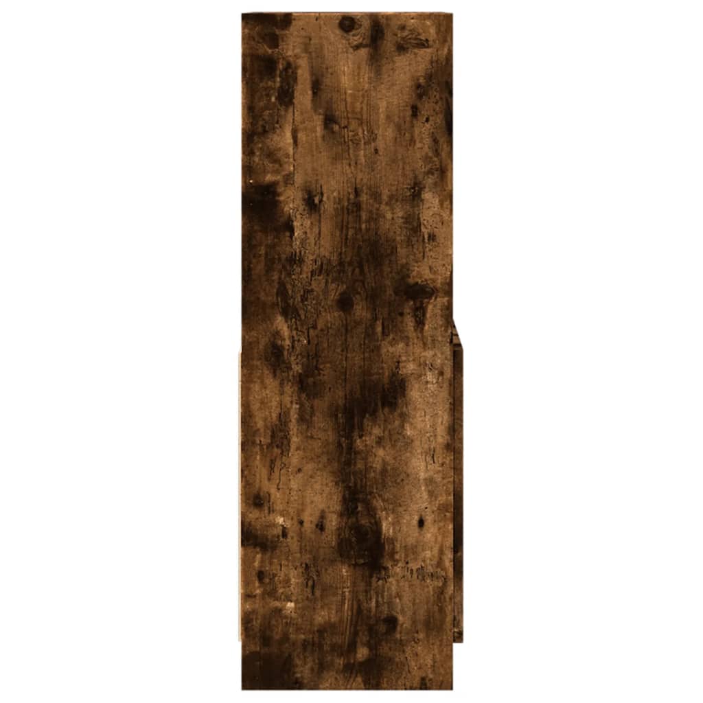 Visoka komoda boja hrasta 63x33x100 cm od konstruiranog drva