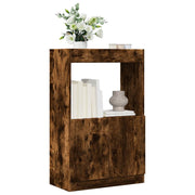 Visoka komoda boja hrasta 63x33x100 cm od konstruiranog drva