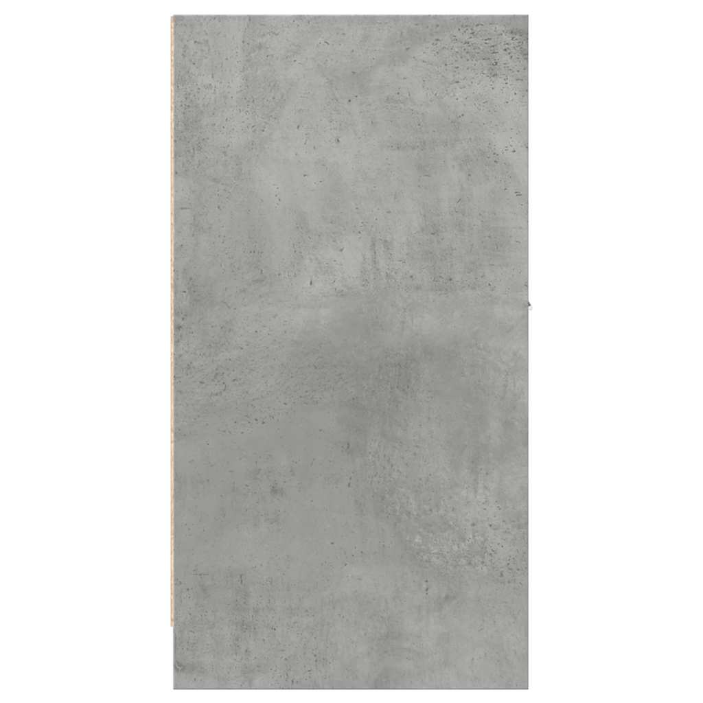 Ormarić za lijekove boja betona 40x41x77,5 cm konstruirano drvo