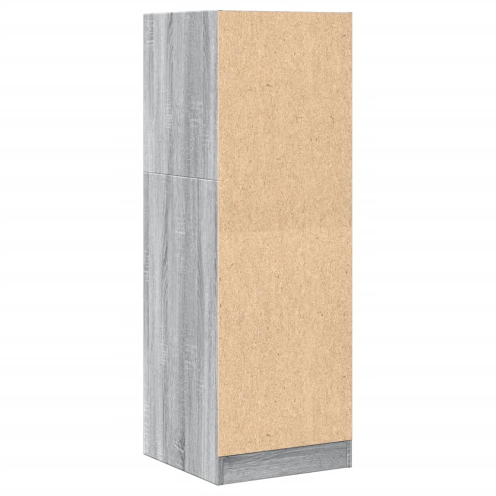 Ormarić za lijekove boja hrasta 40x41x118 cm konstruirano drvo