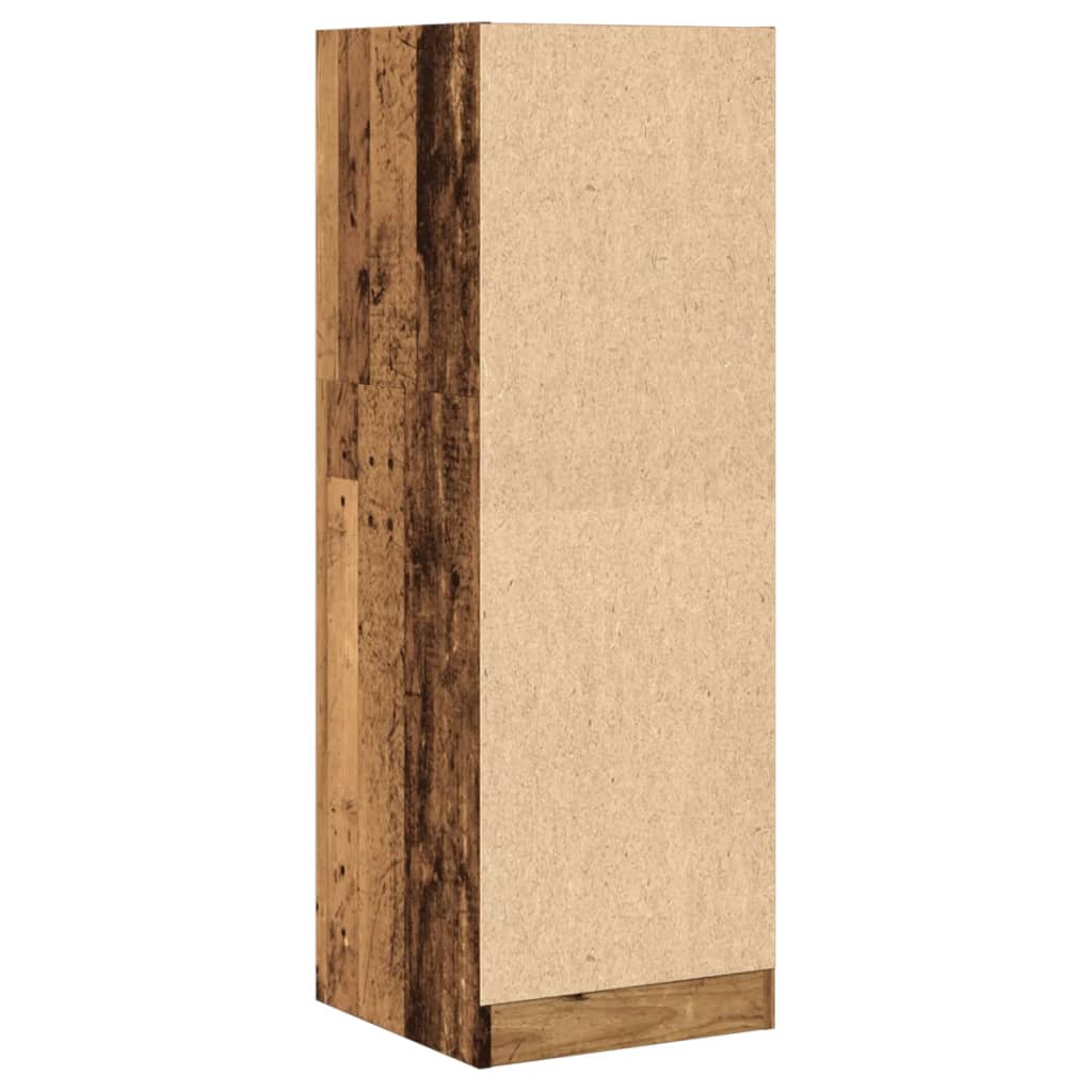 Ormarić za lijekove boja starog drvo 40x41x118 cm drveni