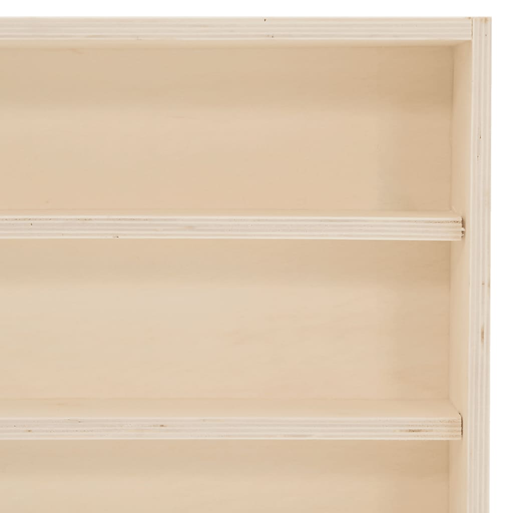Drvena kolekcionarska vitrina s vratima 40x8,5x37 cm