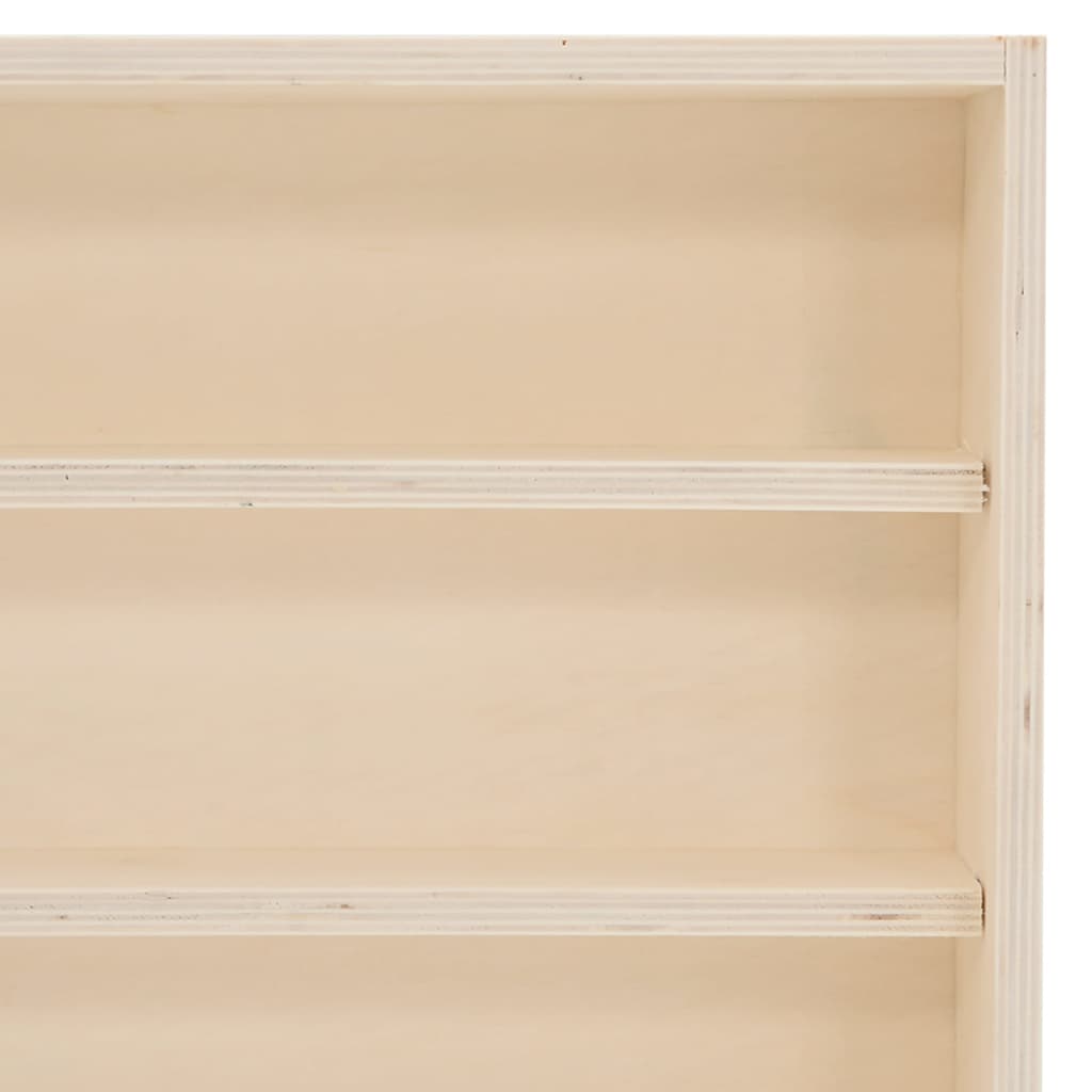 Drvena kolekcionarska vitrina s vratima 60x8,5x37 cm