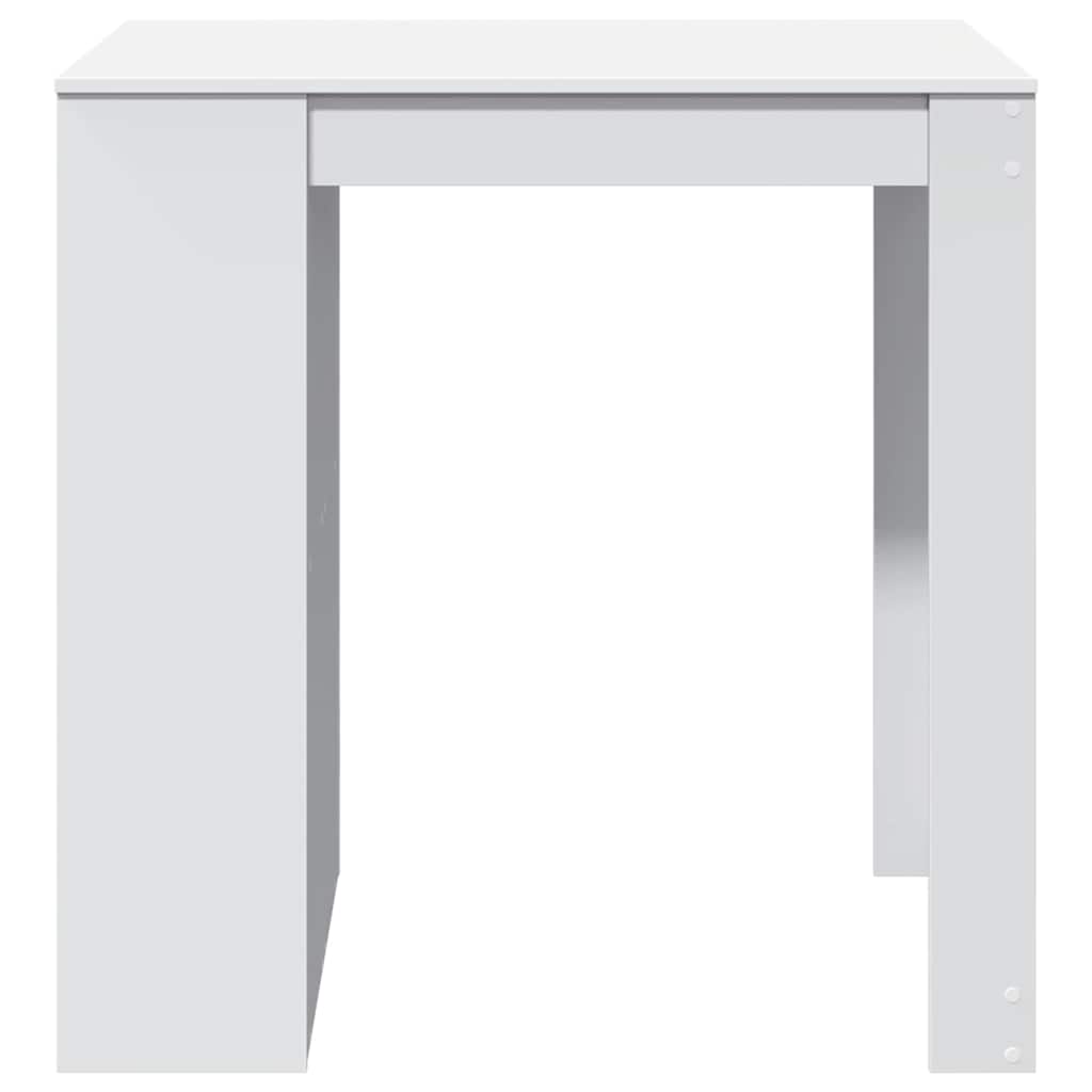 Barski stol bijeli 102 x 70 x 103,5 cm konstruirano drvo