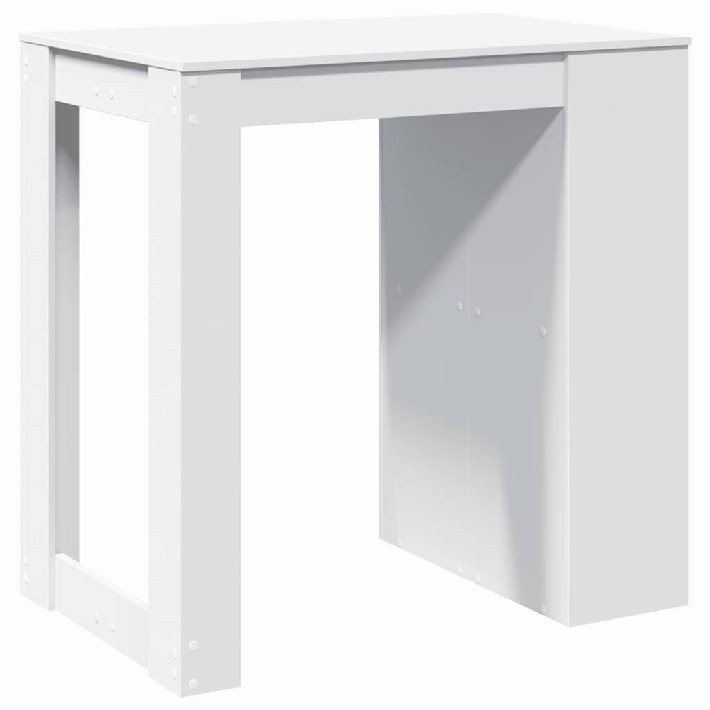 Barski stol bijeli 102 x 70 x 103,5 cm konstruirano drvo