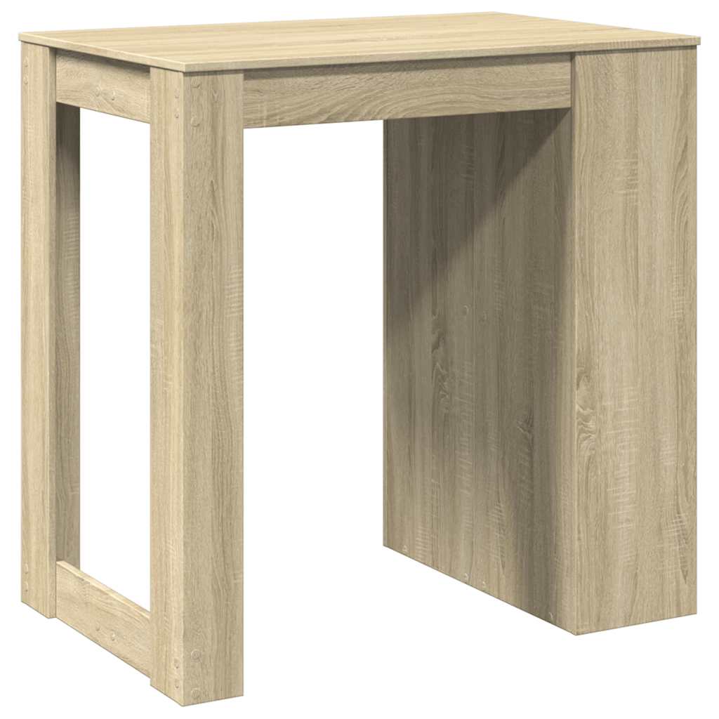 Barski stol boja hrasta 102x70x103,5 cm konstruirano drvo