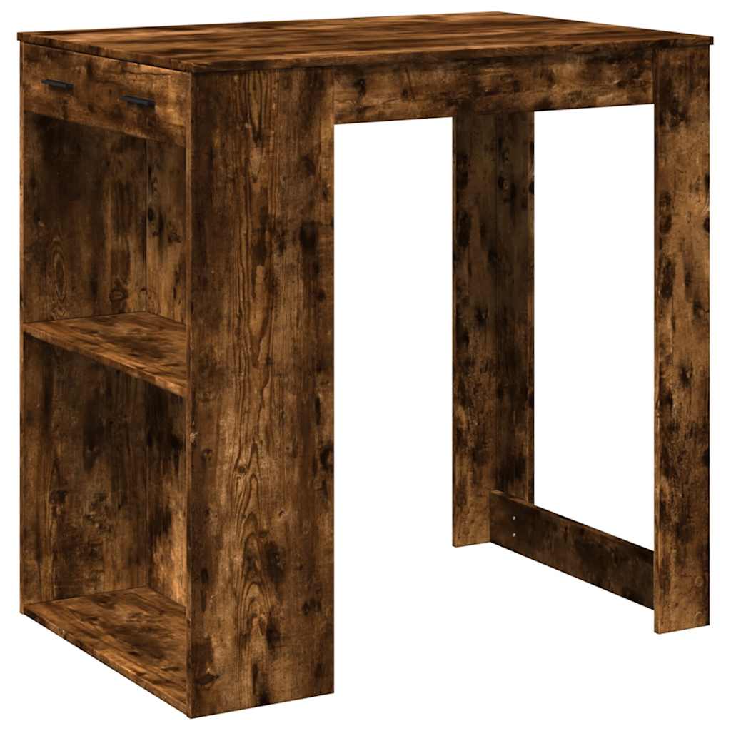 Barski stol boja hrasta 102 x 70 x 103,5 cm konstruirano drvo