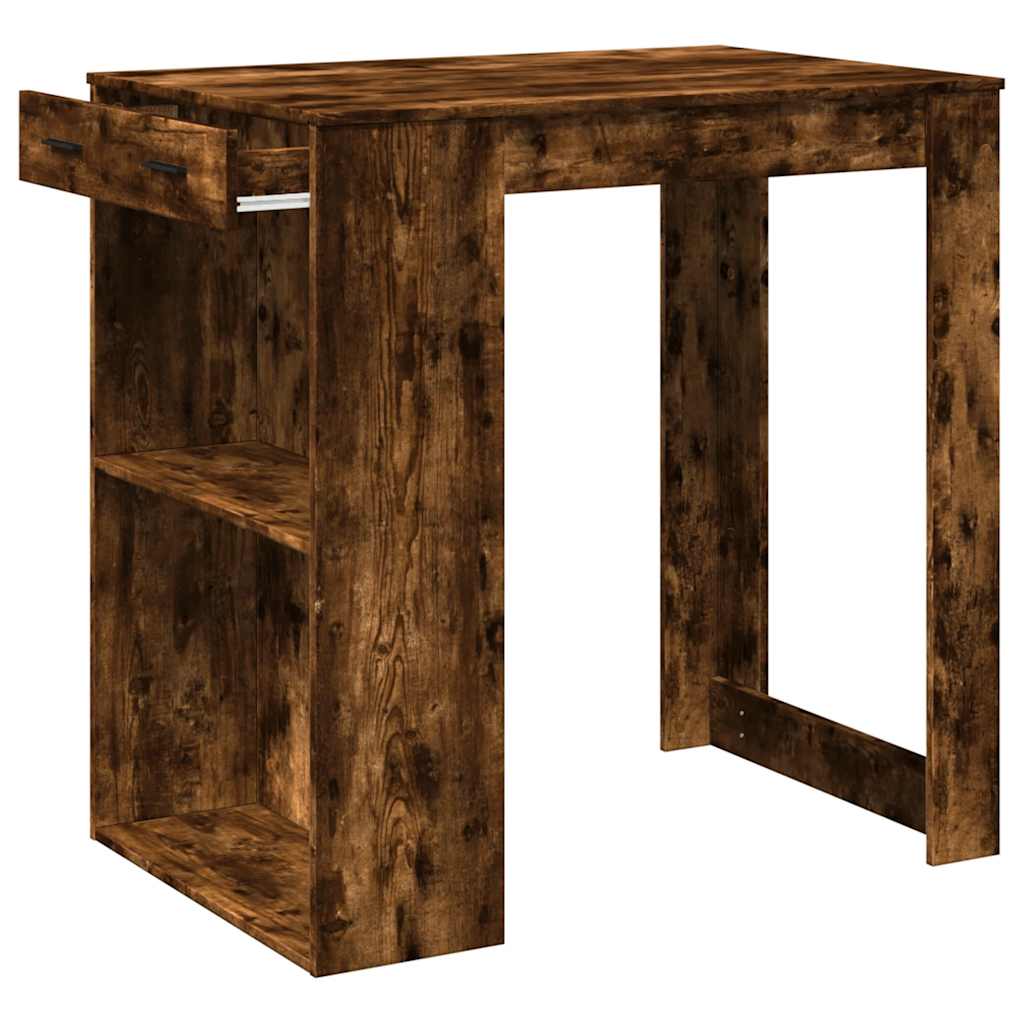 Barski stol boja hrasta 102 x 70 x 103,5 cm konstruirano drvo