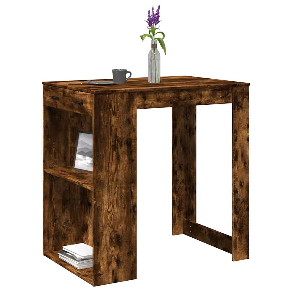 Barski stol boja hrasta 102 x 70 x 103,5 cm konstruirano drvo