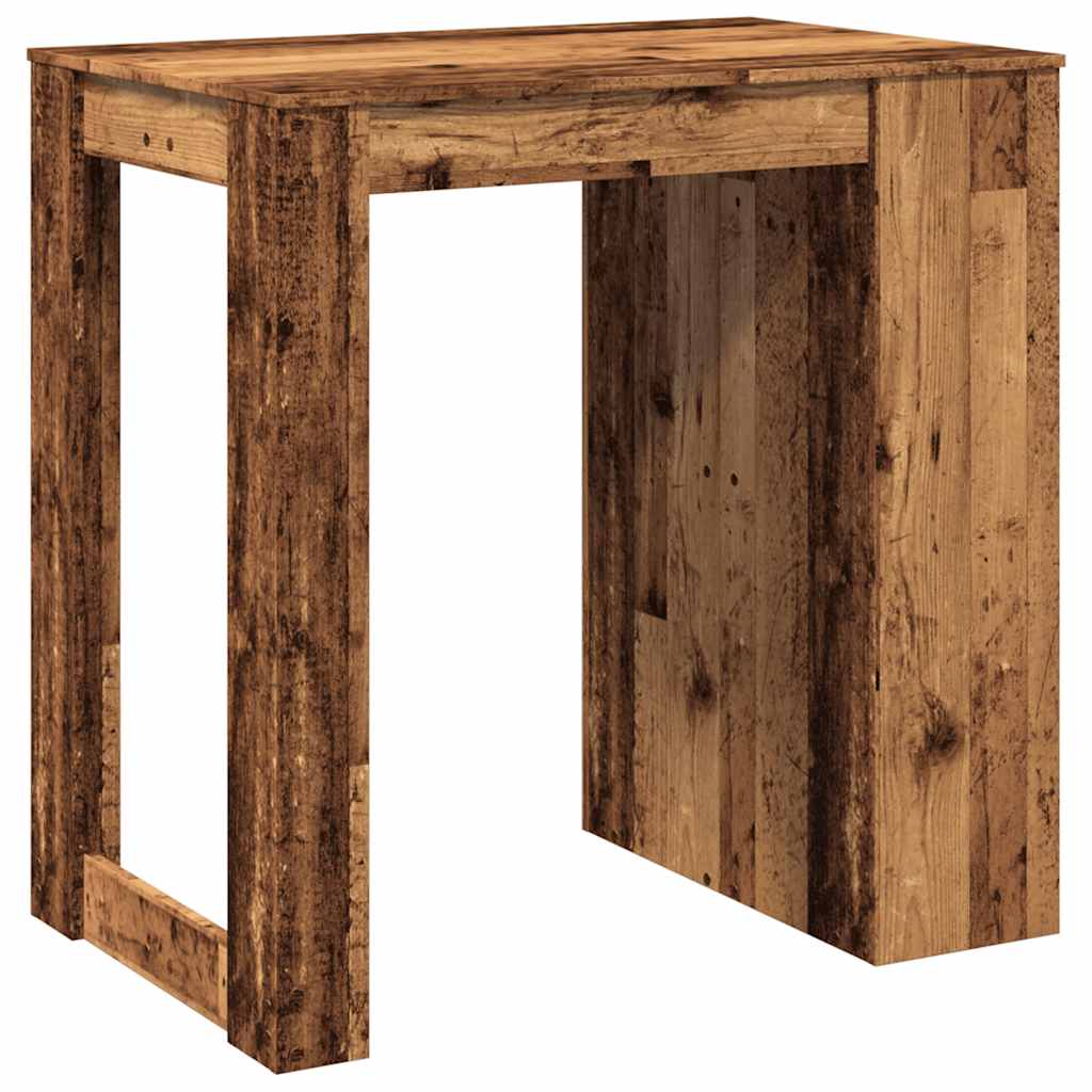 Barski stol boja starog drva 102x70x103,5 cm konstruirano drvo