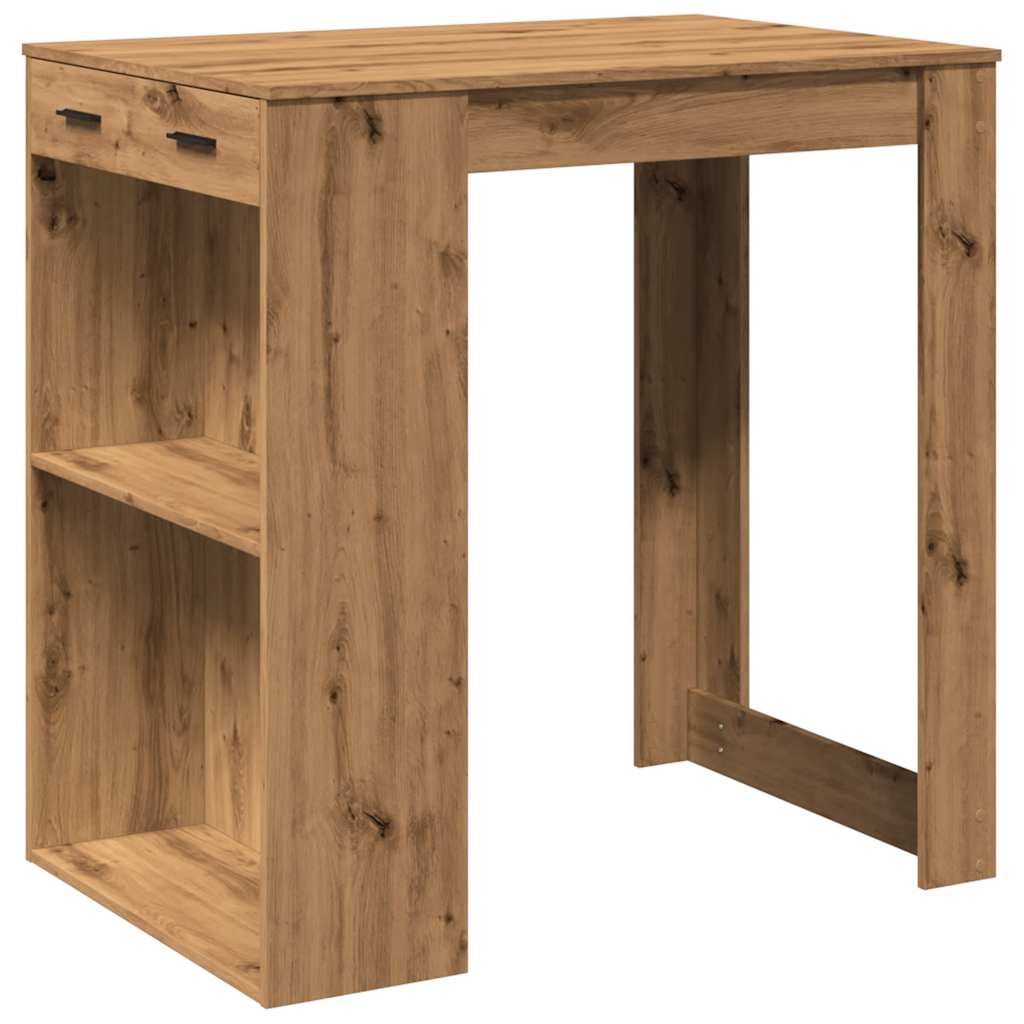 Barski stol boja hrasta 102 x 70 x 103,5 cm konstruirano drvo
