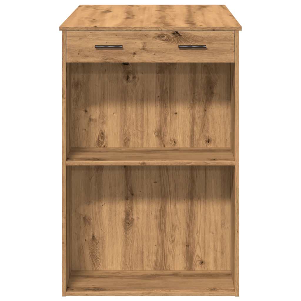 Barski stol boja hrasta 102 x 70 x 103,5 cm konstruirano drvo