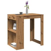 Barski stol boja hrasta 102 x 70 x 103,5 cm konstruirano drvo