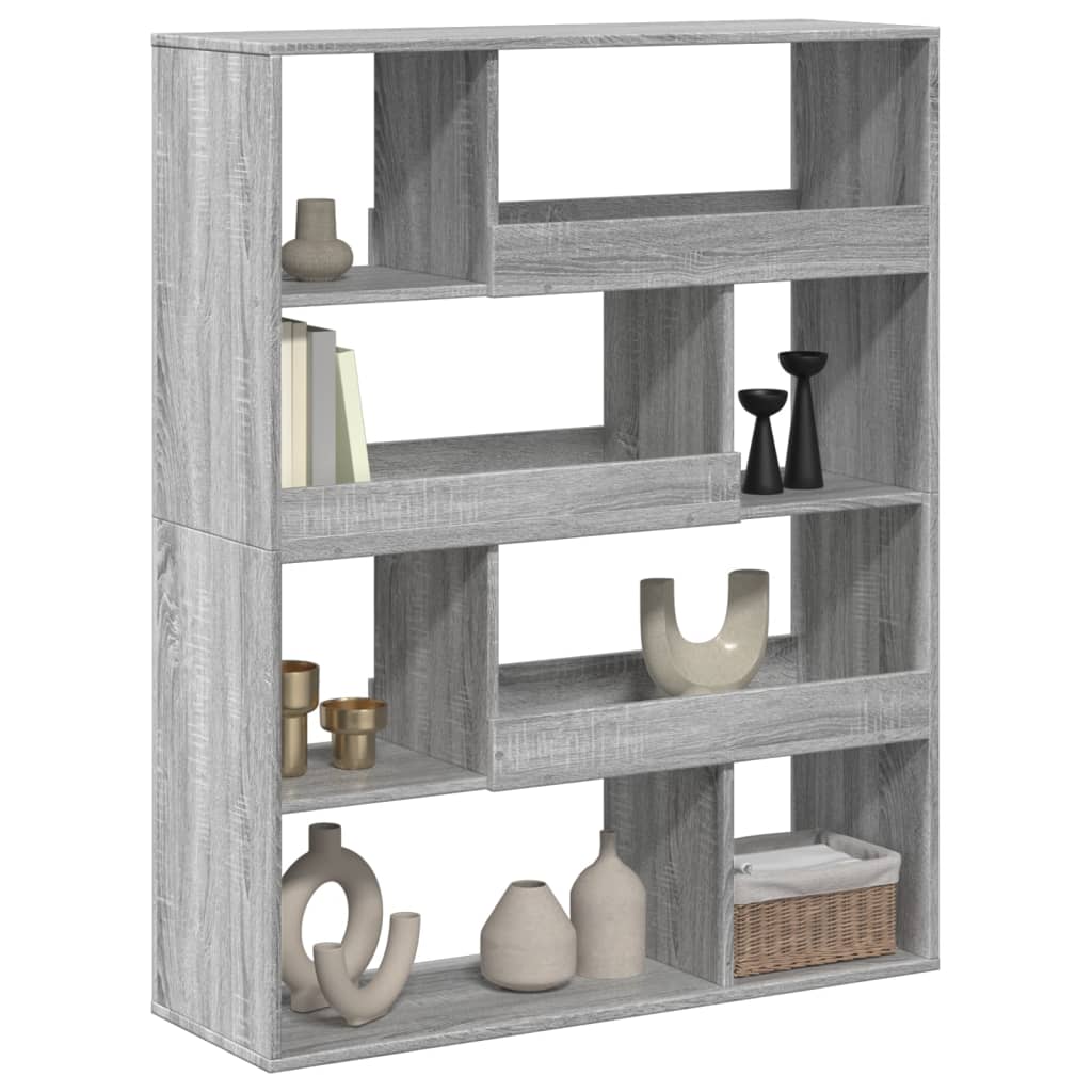Regal za knjige boja hrasta 100x33x125,5 cm konstruirano drvo