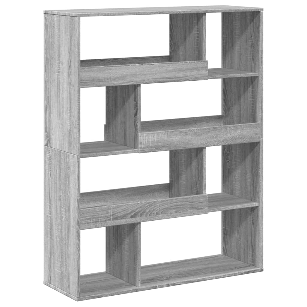 Regal za knjige boja hrasta 100x33x125,5 cm konstruirano drvo
