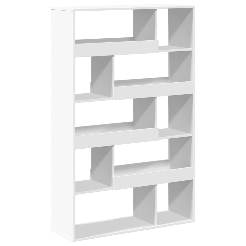 Regal za knjige bijeli 100x33x156,5 cm konstruirano drvo