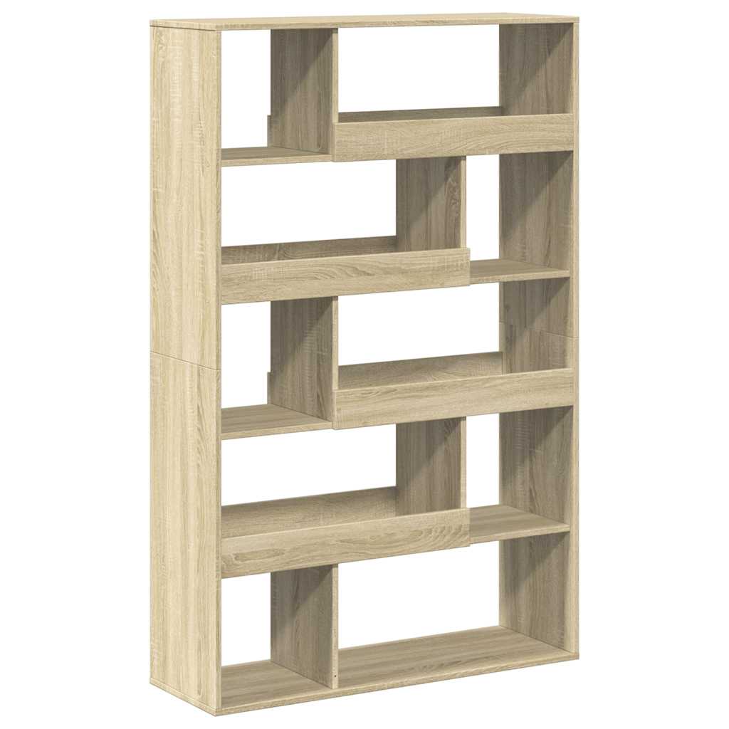 Regal za knjige boja hrasta 100x33x156,5 cm konstruirano drvo