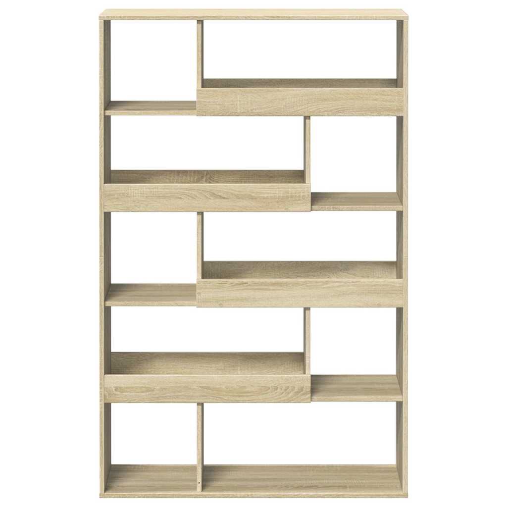 Regal za knjige boja hrasta 100x33x156,5 cm konstruirano drvo