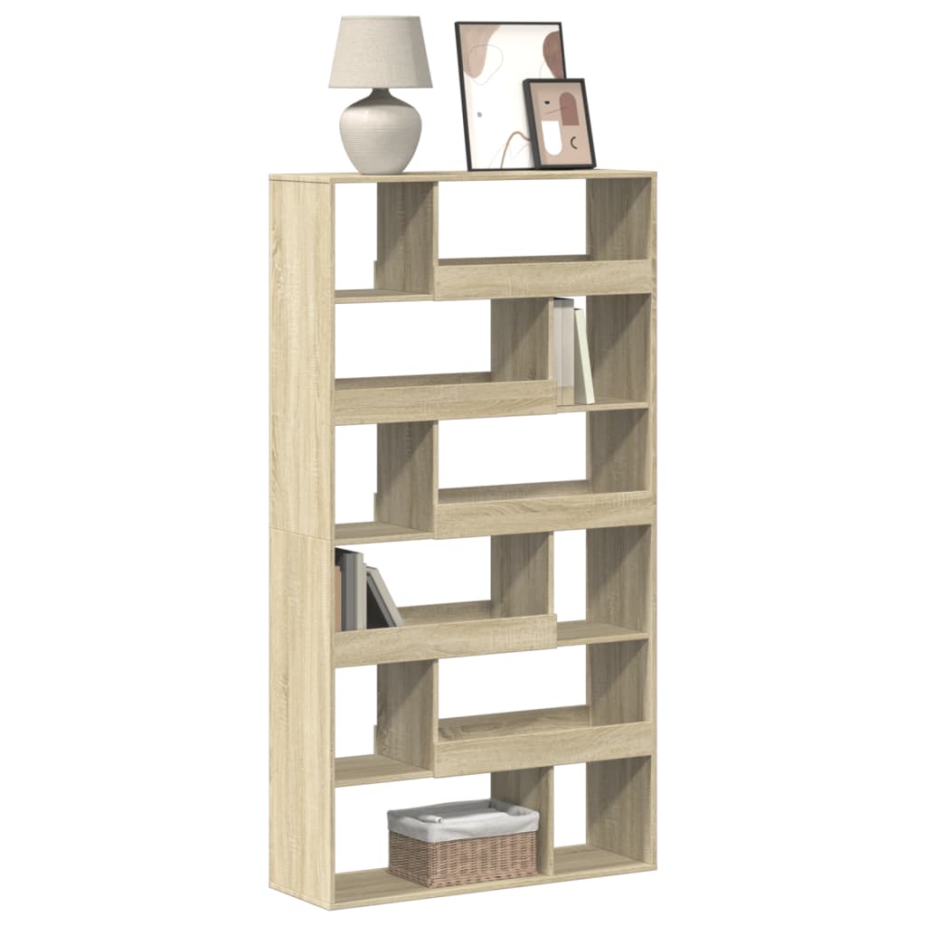 Regal za knjige boja hrasta 100x33x187,5 cm konstruirano drvo