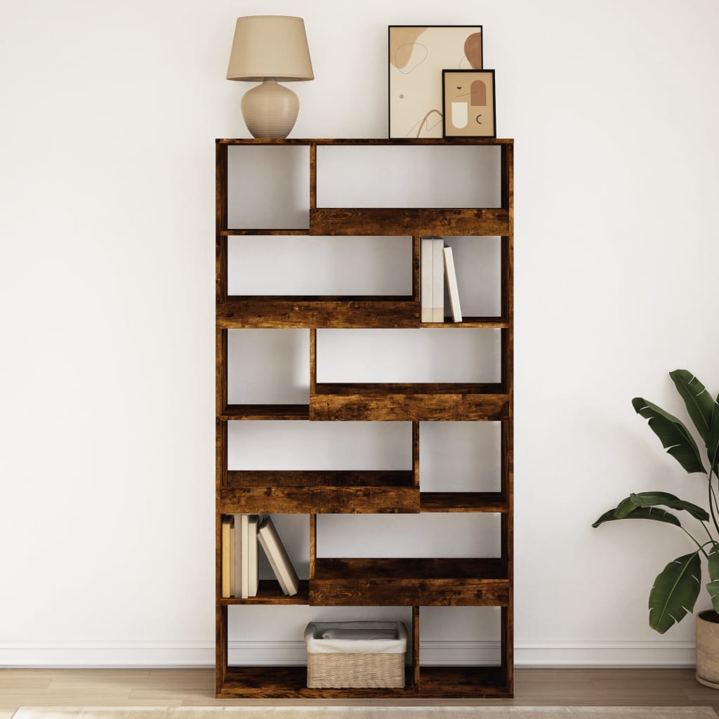 Regal za knjige boja hrasta 100x33x187,5 cm konstruirano drvo