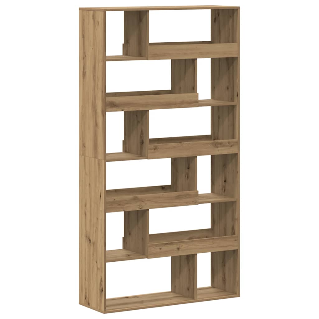 Regal za knjige boja hrasta 100x33x187,5 cm konstruirano drvo