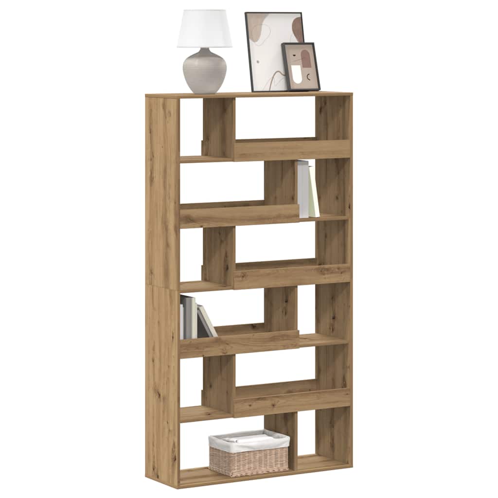 Regal za knjige boja hrasta 100x33x187,5 cm konstruirano drvo