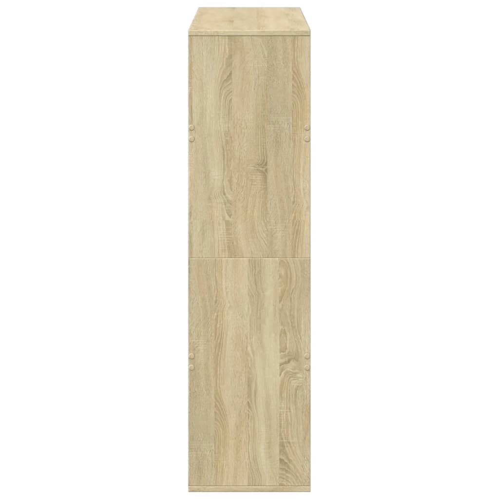 Regal za knjige boja hrasta 100x33x125,5 cm konstruirano drvo