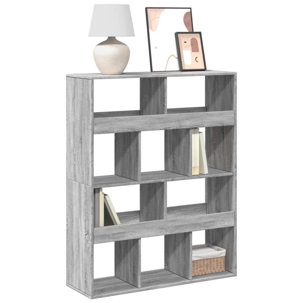 Regal za knjige boja hrasta 100x33x125,5 cm konstruirano drvo