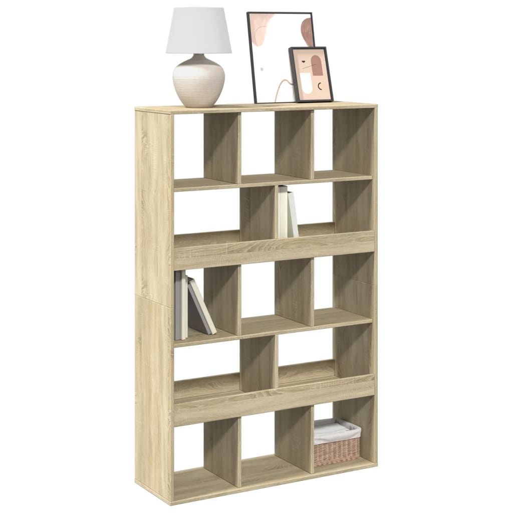 Regal za knjige boja hrasta 100x33x156,5 cm konstruirano drvo