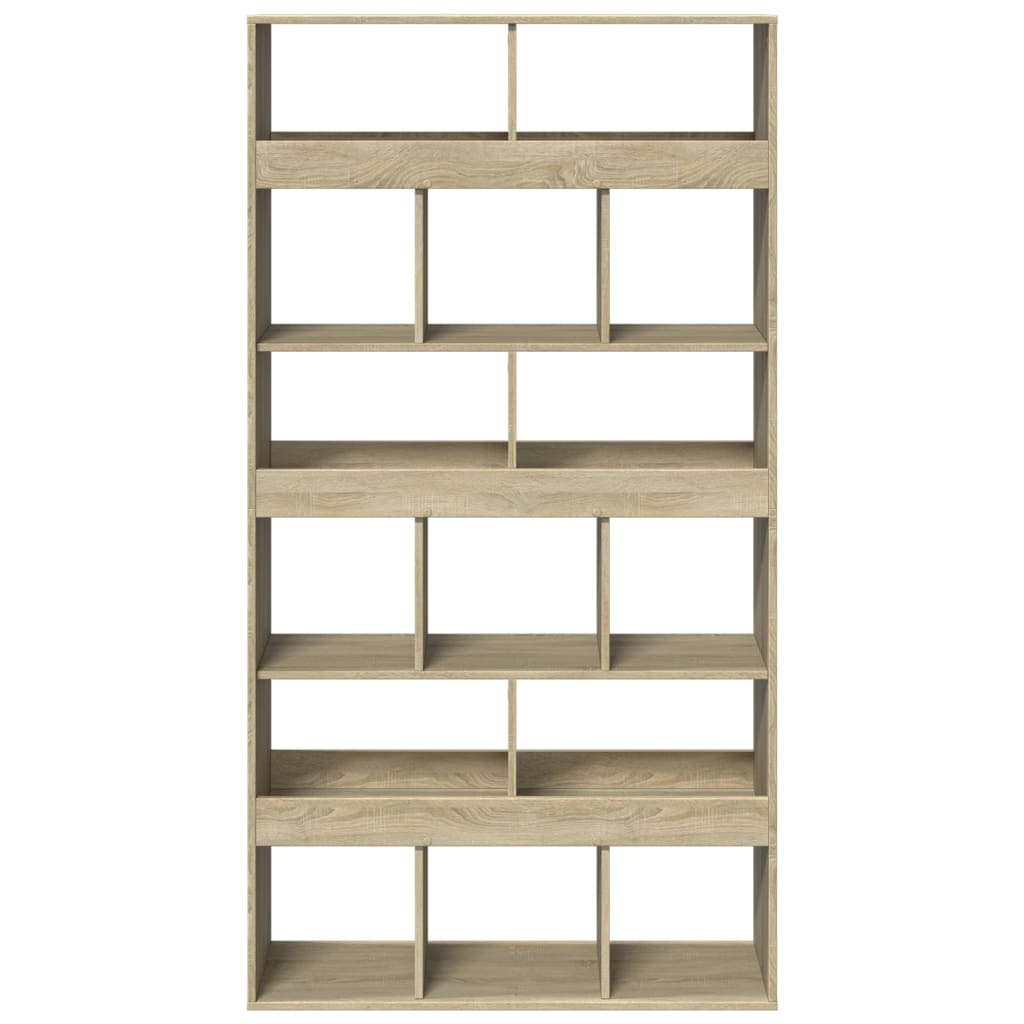 Regal za knjige boja hrasta 100x33x187,5 cm konstruirano drvo