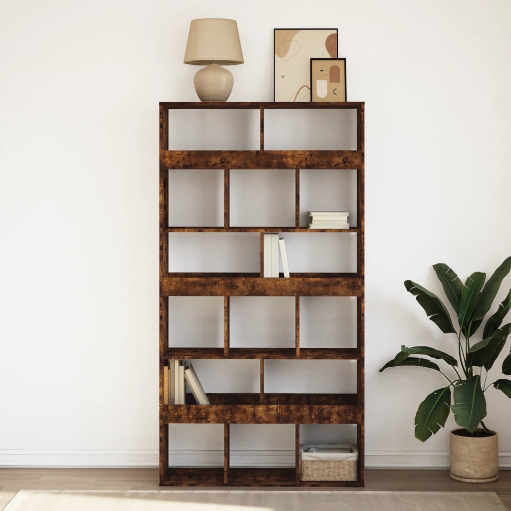 Regal za knjige boja hrasta 100x33x187,5 cm konstruirano drvo