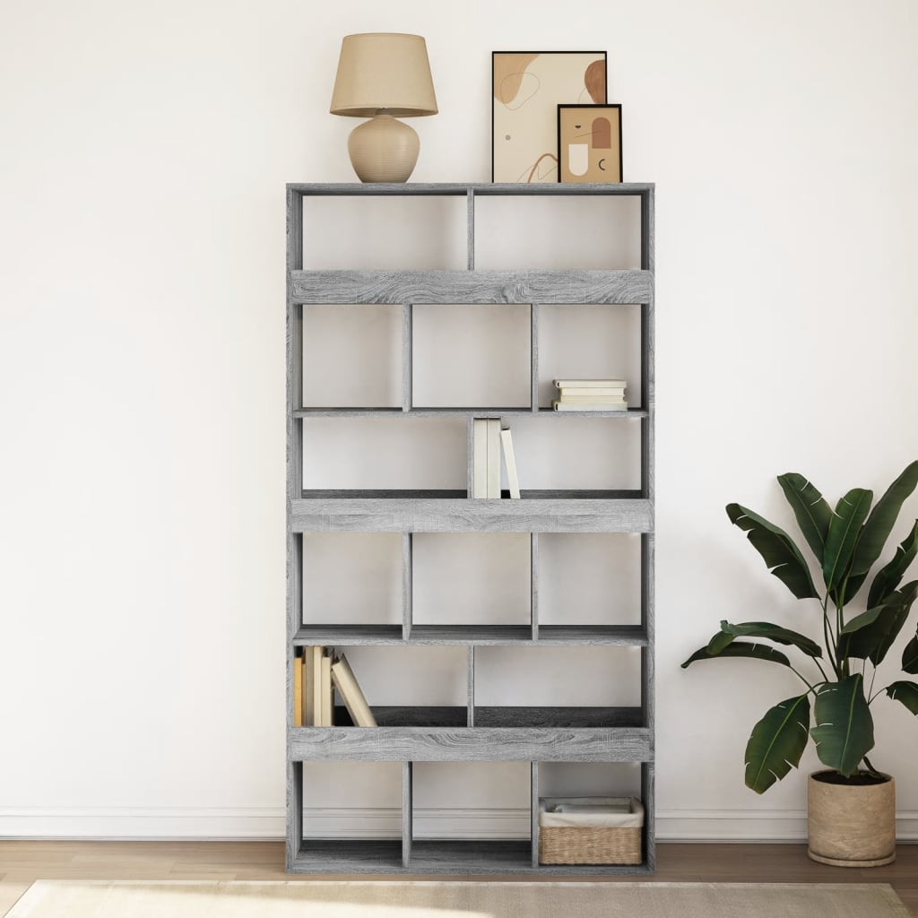 Regal za knjige boja hrasta 100x33x187,5 cm konstruirano drvo