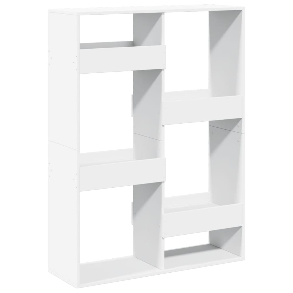 Regal za knjige bijeli 100x33x135 cm od konstruiranog drva