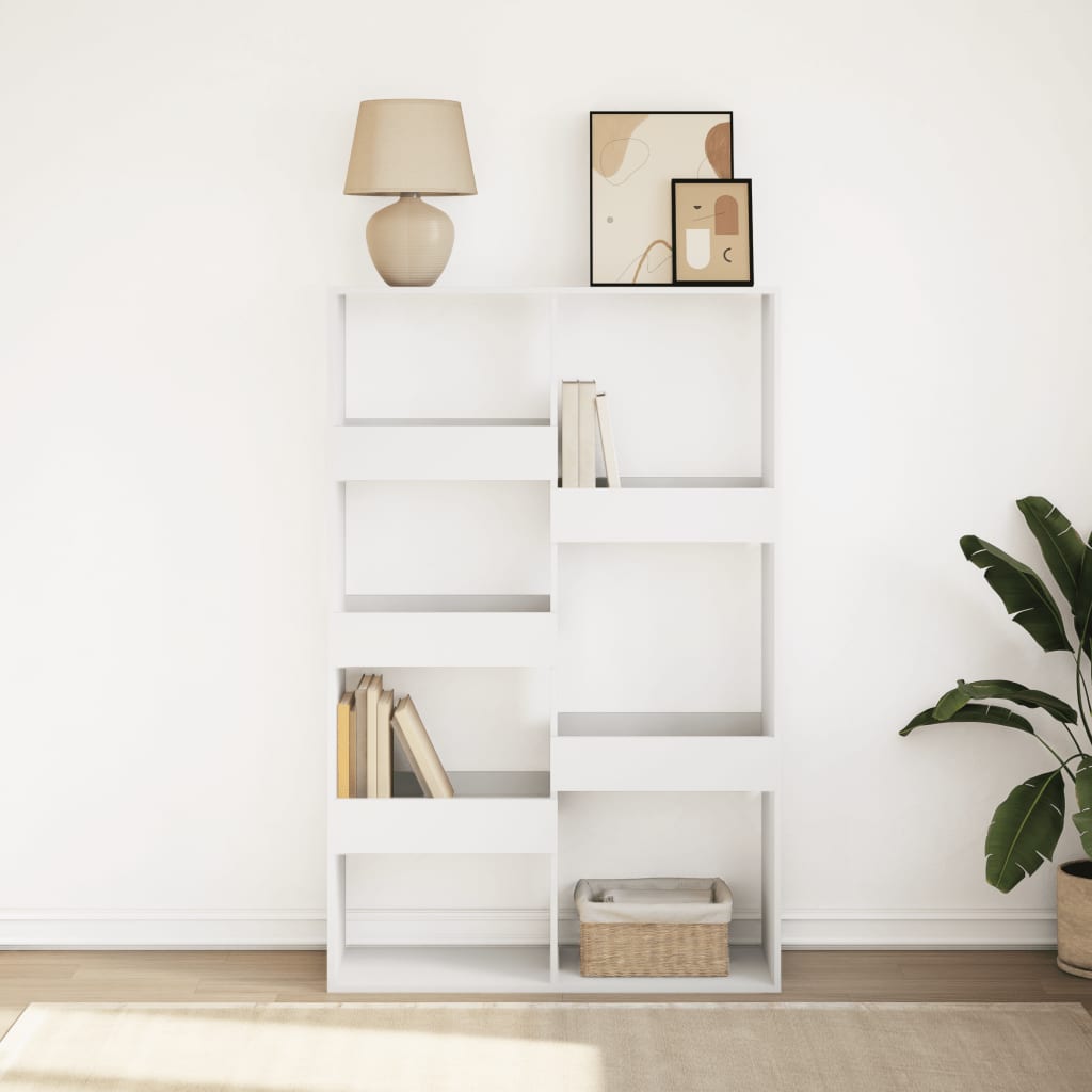 Regal za knjige bijeli 100x33x155,5 cm od konstruiranog drva