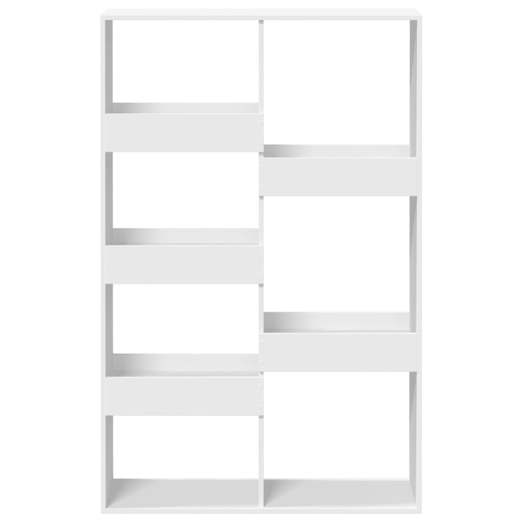 Regal za knjige bijeli 100x33x155,5 cm od konstruiranog drva