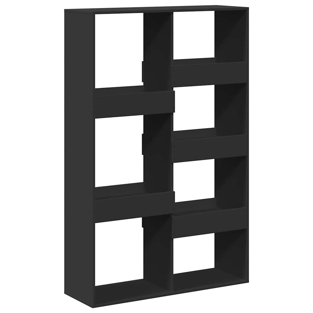Regal za knjige crni 100x33x155,5 cm od konstruiranog drva