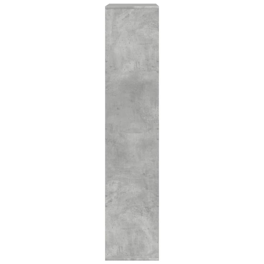 Regal za knjige boja betona 100x33x155,5 cm konstruirano drvo