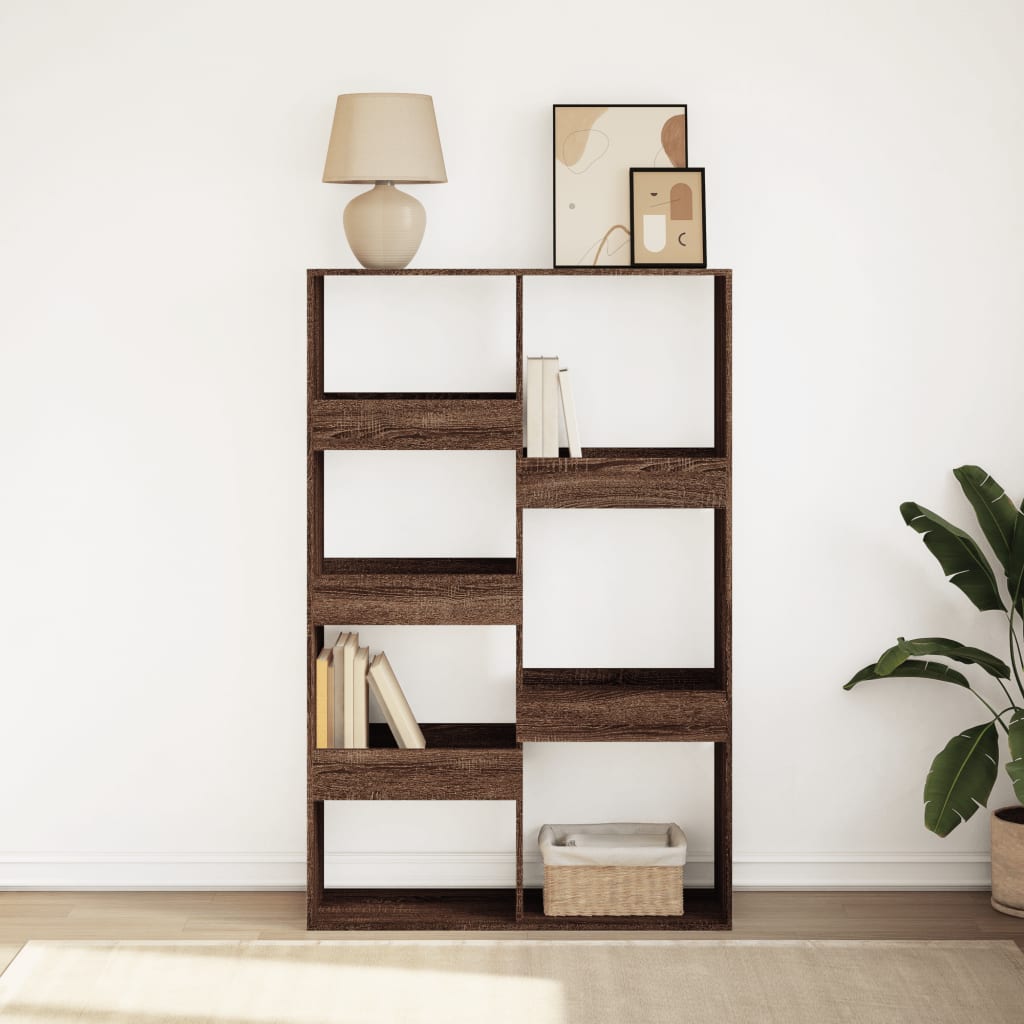 Regal za knjige boja hrasta 100x33x155,5 cm konstruirano drvo
