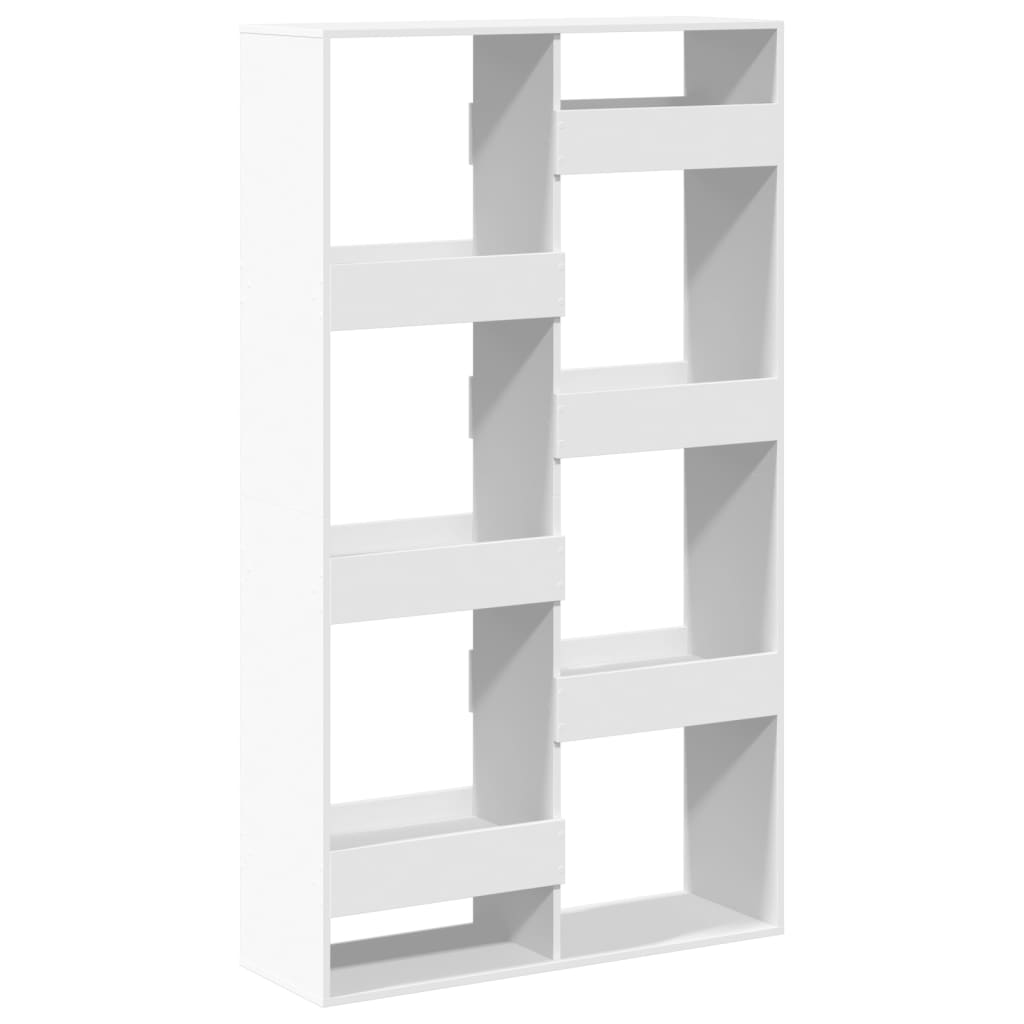 Regal za knjige bijeli 100x33x175 cm od konstruiranog drva