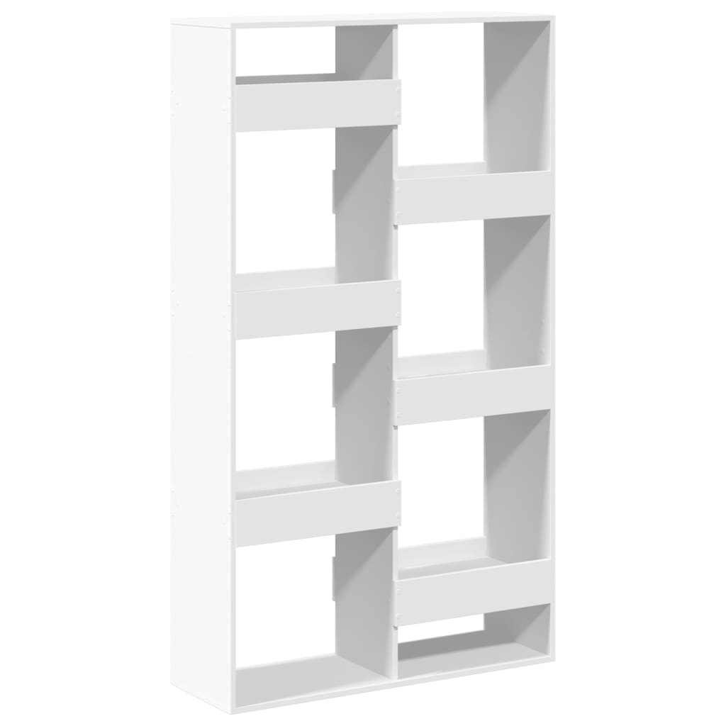 Regal za knjige bijeli 100x33x175 cm od konstruiranog drva