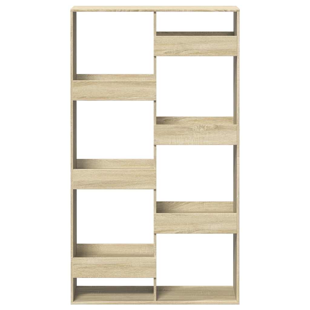 Regal za knjige boja hrasta 100x33x175 cm konstruirano drvo