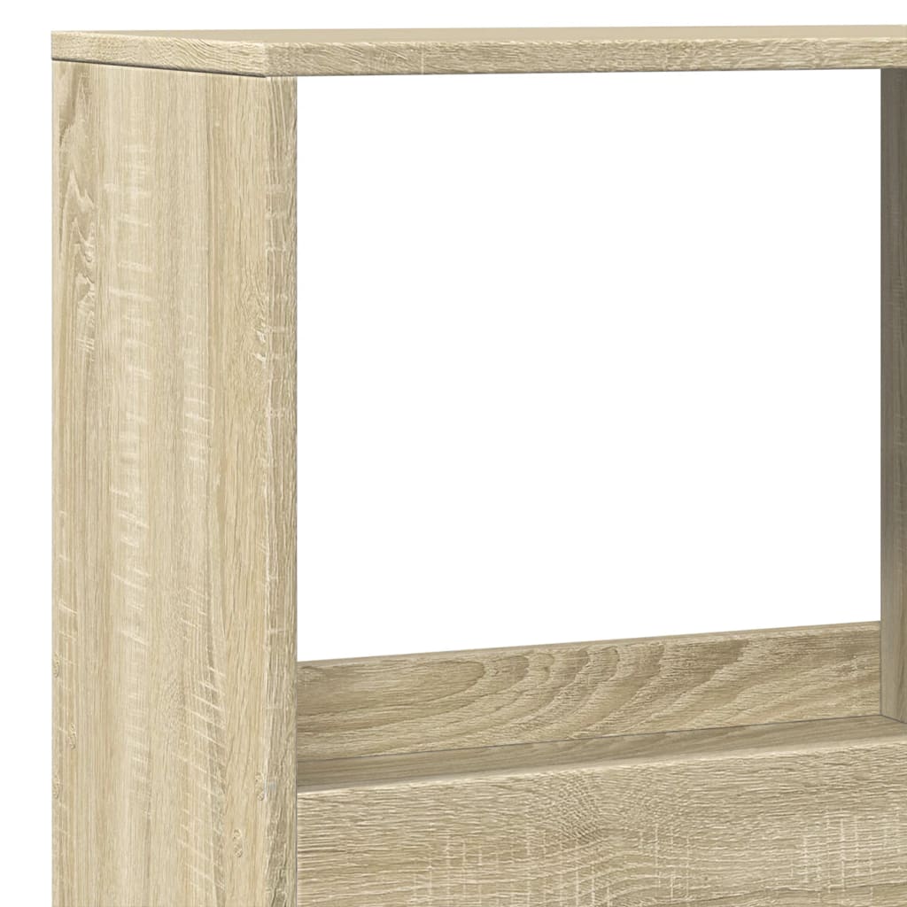 Regal za knjige boja hrasta 100x33x175 cm konstruirano drvo