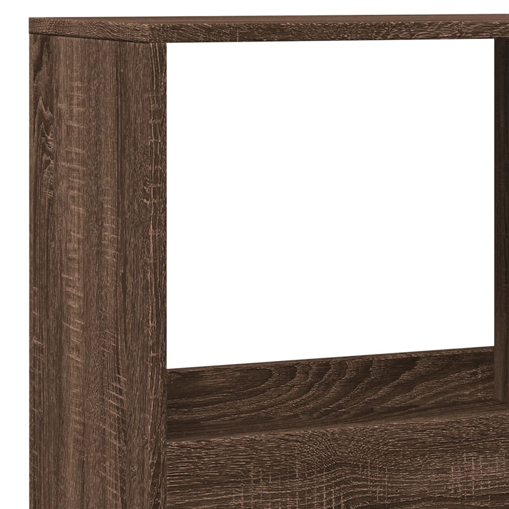 Regal za knjige boja hrasta 100x33x175 cm konstruirano drvo