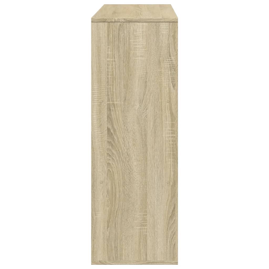 Sobna pregrada boja hrasta 100 x 33 x 94,5 cm konstruirano drvo