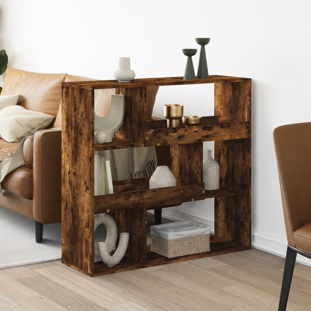 Sobna pregrada boja hrasta 100 x 33 x 94,5 cm konstruirano drvo