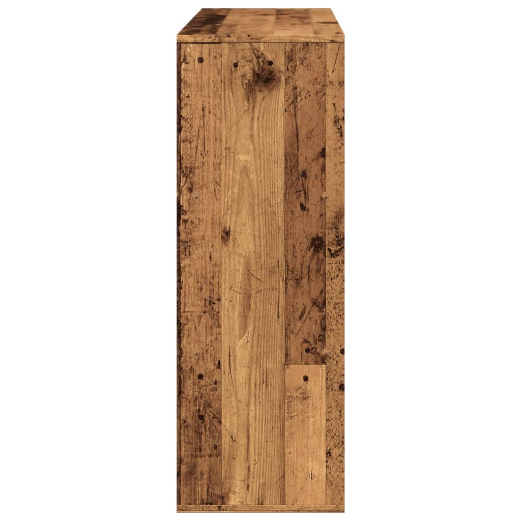 Sobna pregrada boja drva 100 x 33 x 94,5 cm konstruirano drvo