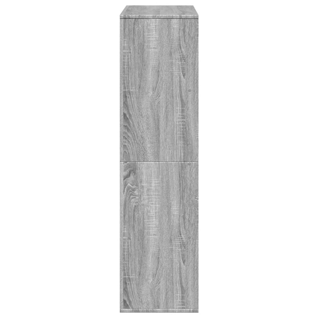 Sobna pregrada boja hrasta 100x33x125,5 cm konstruirano drvo