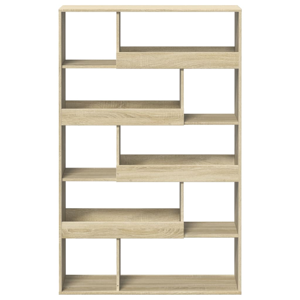 Sobna pregrada boja hrasta 100x33x156,5 cm konstruirano drvo