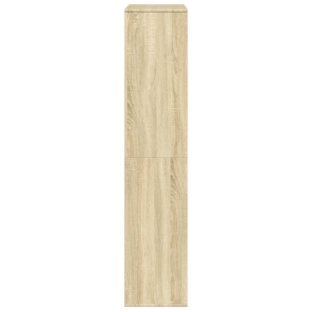 Sobna pregrada boja hrasta 100x33x156,5 cm konstruirano drvo